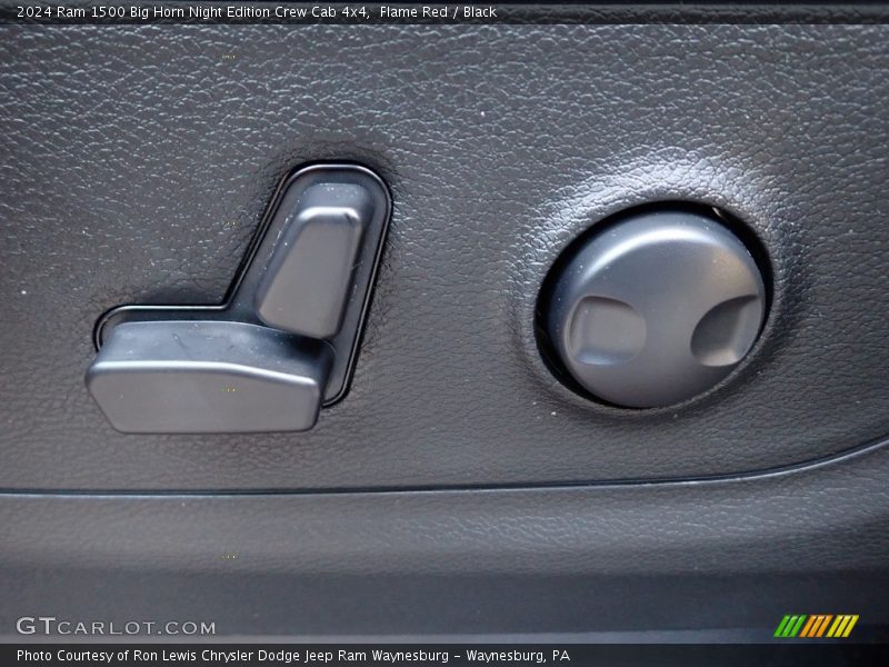 Front Seat of 2024 1500 Big Horn Night Edition Crew Cab 4x4