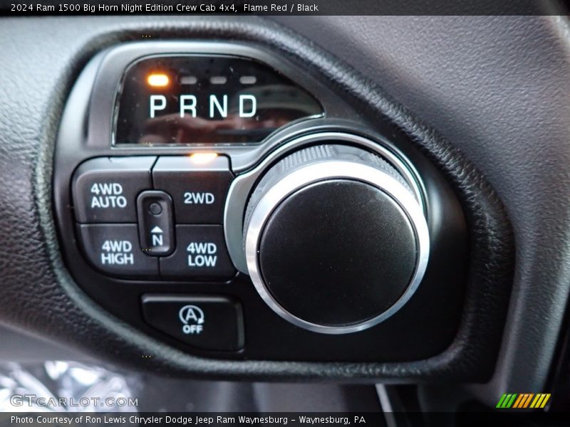  2024 1500 Big Horn Night Edition Crew Cab 4x4 8 Speed Automatic Shifter