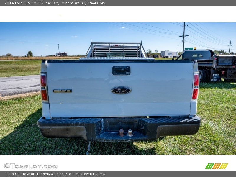 Oxford White / Steel Grey 2014 Ford F150 XLT SuperCab