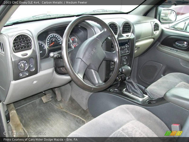Carbon Metallic / Medium Pewter 2003 GMC Envoy SLE 4x4