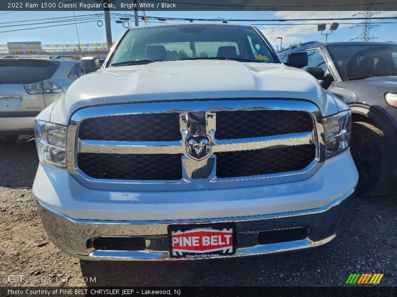 Bright White / Black 2022 Ram 1500 Classic Regular Cab