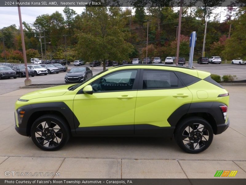  2024 Kona SEL AWD Neoteric Yellow