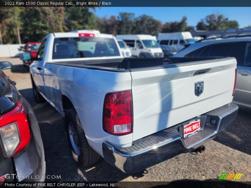 Bright White / Black 2022 Ram 1500 Classic Regular Cab