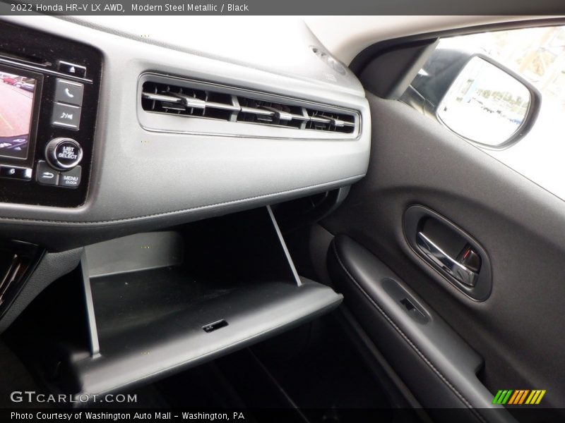Modern Steel Metallic / Black 2022 Honda HR-V LX AWD