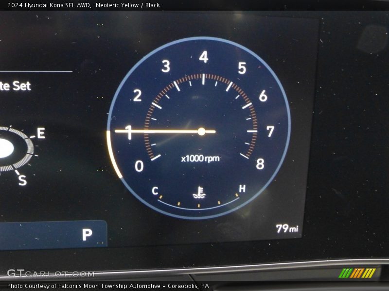 Neoteric Yellow / Black 2024 Hyundai Kona SEL AWD