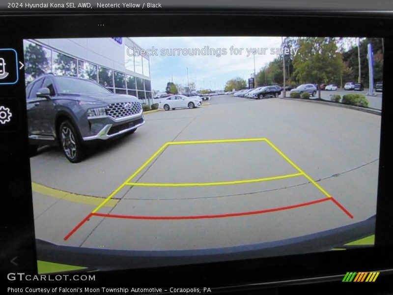 Neoteric Yellow / Black 2024 Hyundai Kona SEL AWD
