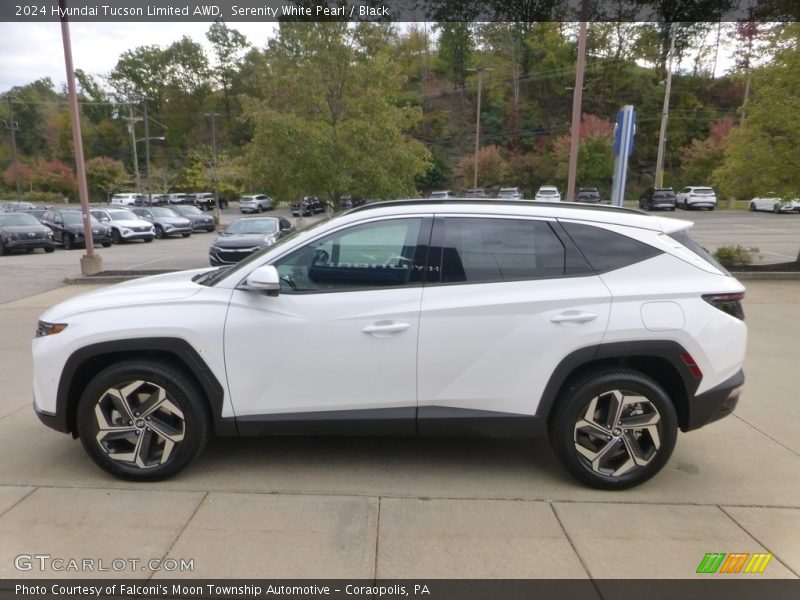  2024 Tucson Limited AWD Serenity White Pearl