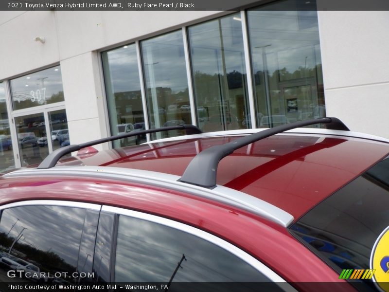 Ruby Flare Pearl / Black 2021 Toyota Venza Hybrid Limited AWD