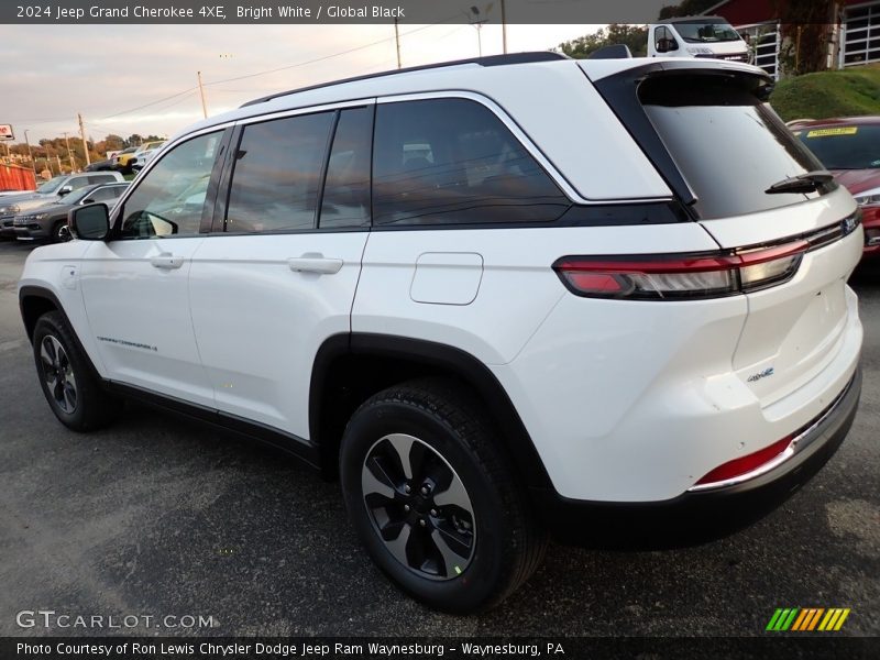 Bright White / Global Black 2024 Jeep Grand Cherokee 4XE