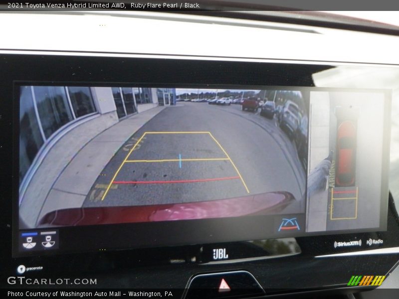 Ruby Flare Pearl / Black 2021 Toyota Venza Hybrid Limited AWD