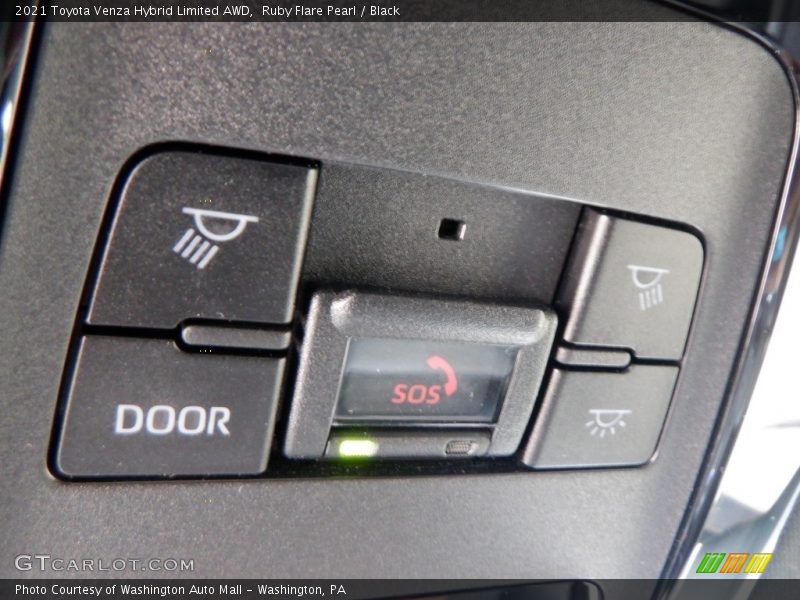 Ruby Flare Pearl / Black 2021 Toyota Venza Hybrid Limited AWD