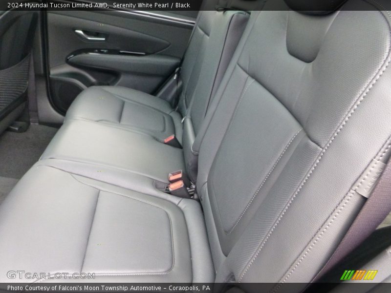 Rear Seat of 2024 Tucson Limited AWD