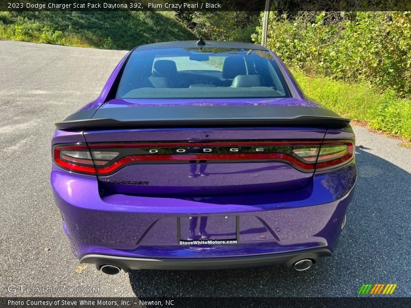 Plum Crazy Pearl / Black 2023 Dodge Charger Scat Pack Daytona 392