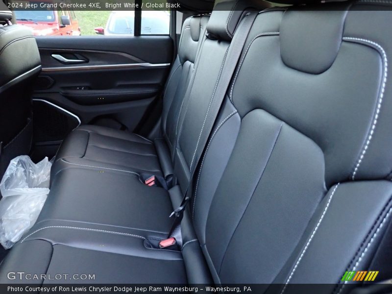Bright White / Global Black 2024 Jeep Grand Cherokee 4XE