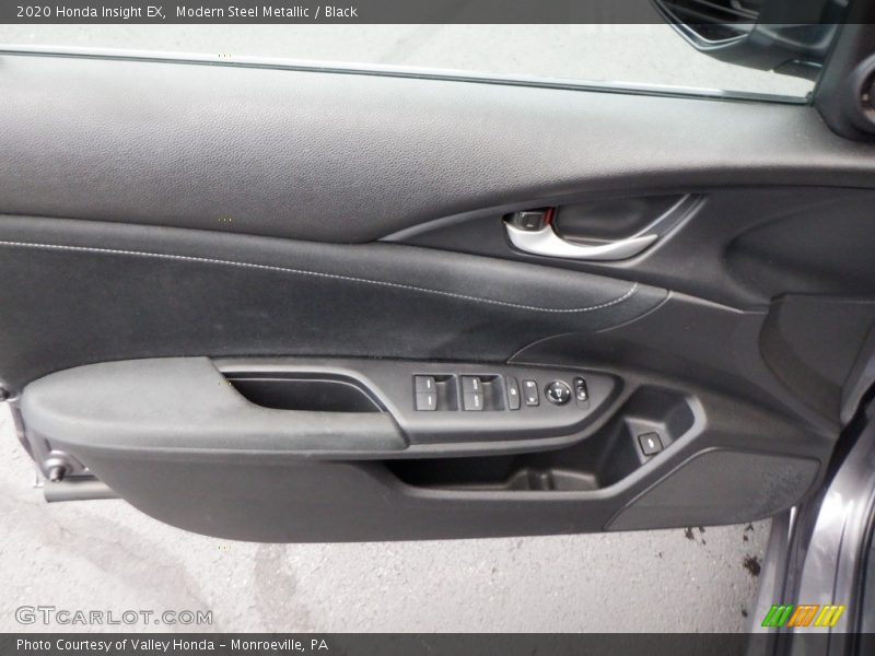 Modern Steel Metallic / Black 2020 Honda Insight EX