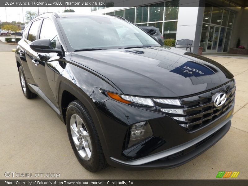 Phantom Black / Black 2024 Hyundai Tucson SEL AWD