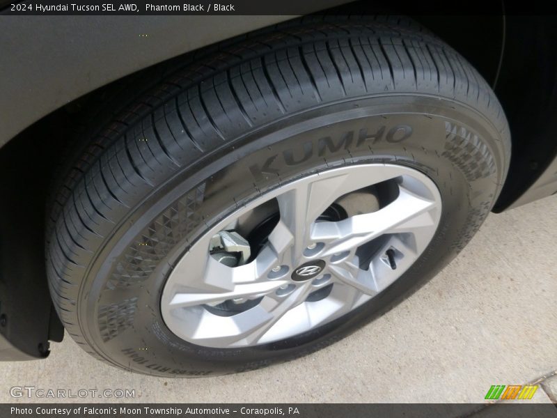 Phantom Black / Black 2024 Hyundai Tucson SEL AWD
