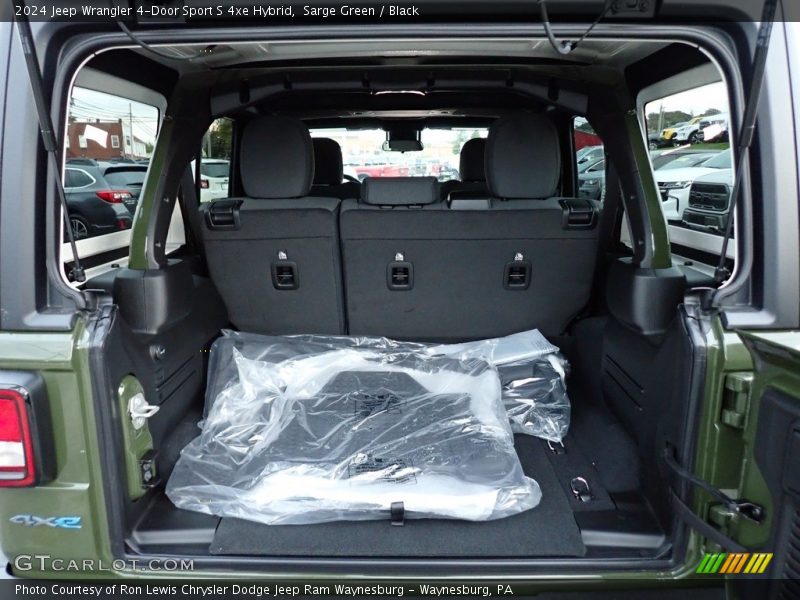 Sarge Green / Black 2024 Jeep Wrangler 4-Door Sport S 4xe Hybrid
