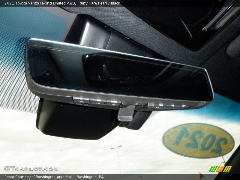 Ruby Flare Pearl / Black 2021 Toyota Venza Hybrid Limited AWD
