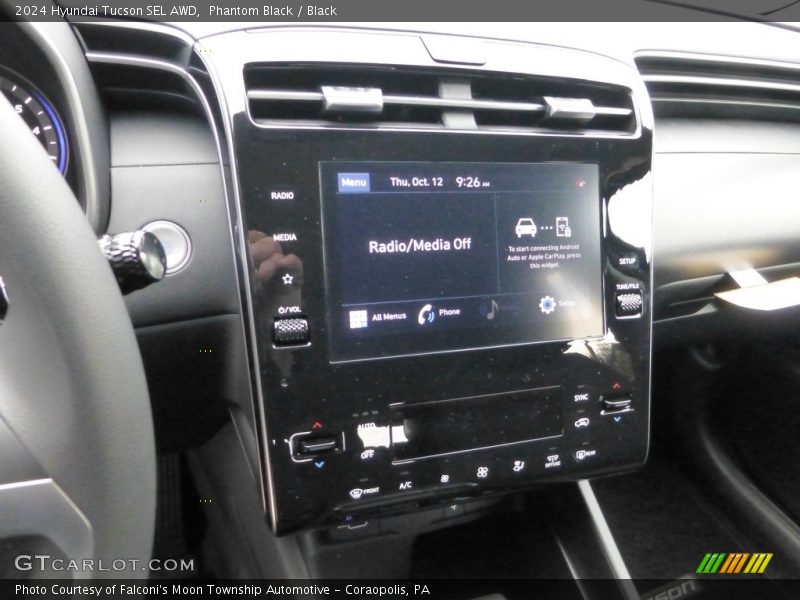 Phantom Black / Black 2024 Hyundai Tucson SEL AWD