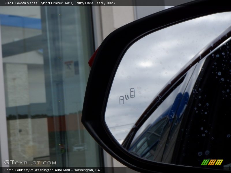 Ruby Flare Pearl / Black 2021 Toyota Venza Hybrid Limited AWD