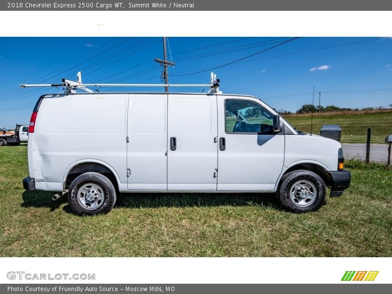Summit White / Neutral 2018 Chevrolet Express 2500 Cargo WT