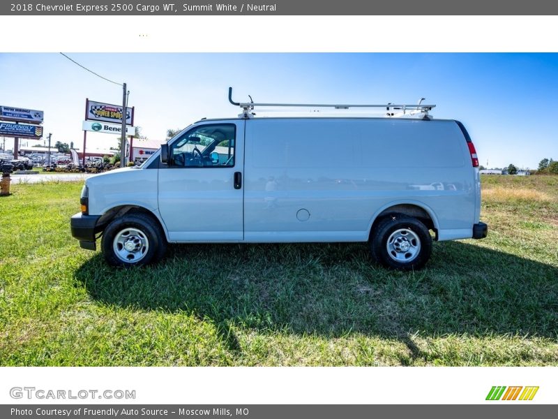 Summit White / Neutral 2018 Chevrolet Express 2500 Cargo WT