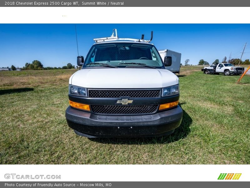 Summit White / Neutral 2018 Chevrolet Express 2500 Cargo WT