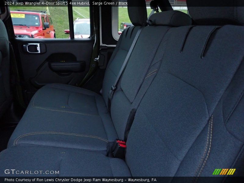 Sarge Green / Black 2024 Jeep Wrangler 4-Door Sport S 4xe Hybrid