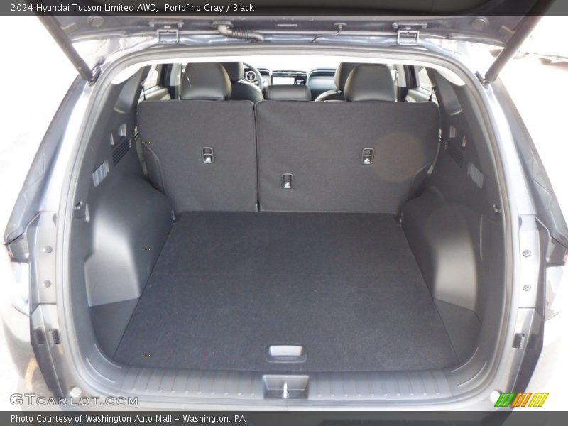 Portofino Gray / Black 2024 Hyundai Tucson Limited AWD