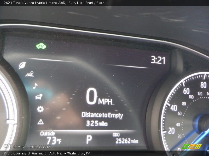 Ruby Flare Pearl / Black 2021 Toyota Venza Hybrid Limited AWD