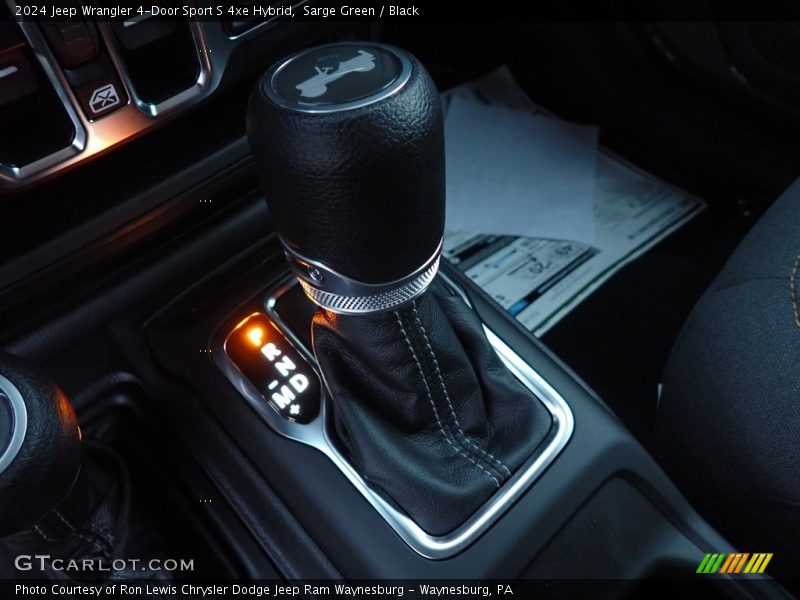 Sarge Green / Black 2024 Jeep Wrangler 4-Door Sport S 4xe Hybrid