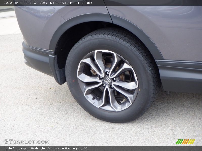 Modern Steel Metallic / Black 2020 Honda CR-V EX-L AWD