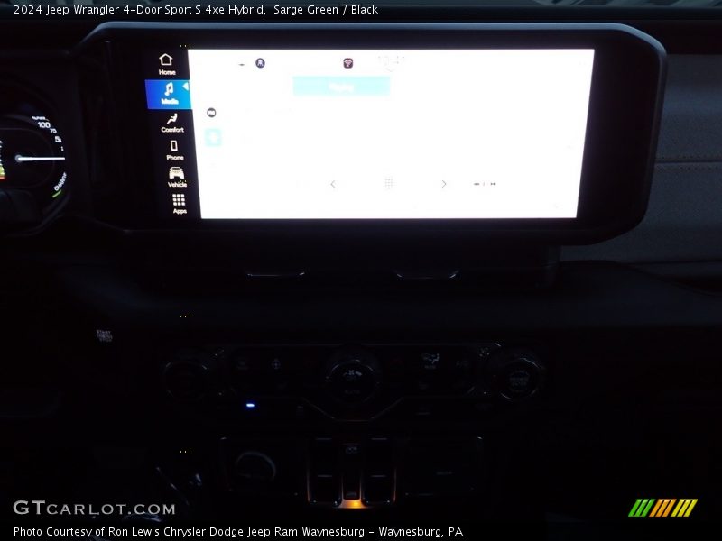 Sarge Green / Black 2024 Jeep Wrangler 4-Door Sport S 4xe Hybrid
