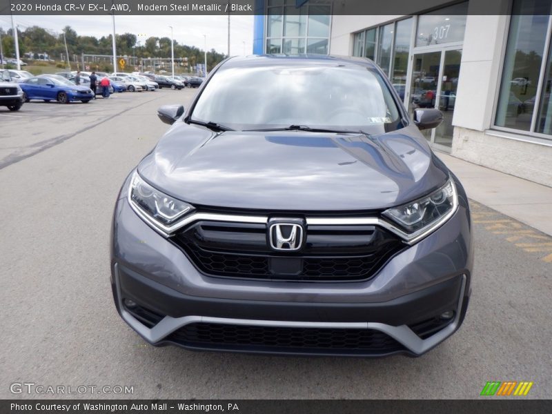Modern Steel Metallic / Black 2020 Honda CR-V EX-L AWD