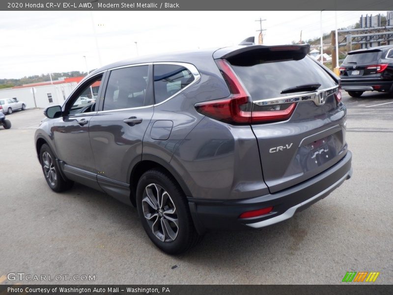 Modern Steel Metallic / Black 2020 Honda CR-V EX-L AWD