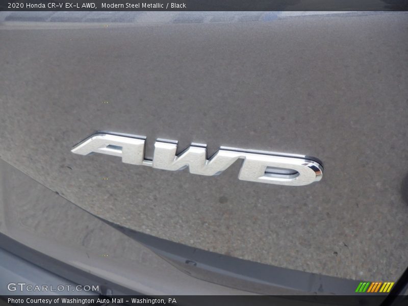 Modern Steel Metallic / Black 2020 Honda CR-V EX-L AWD