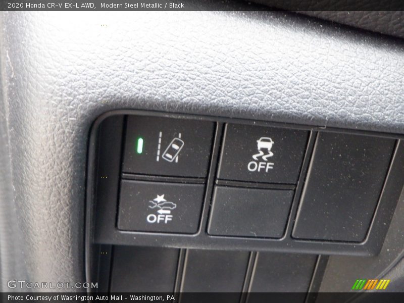 Modern Steel Metallic / Black 2020 Honda CR-V EX-L AWD