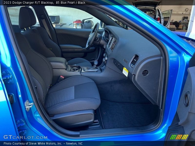 Front Seat of 2023 Charger R/T Blacktop