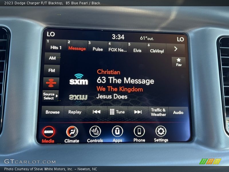 Audio System of 2023 Charger R/T Blacktop