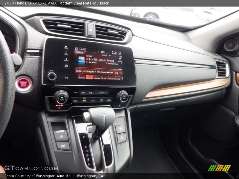 Modern Steel Metallic / Black 2020 Honda CR-V EX-L AWD