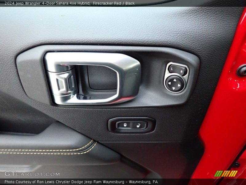 Door Panel of 2024 Wrangler 4-Door Sahara 4xe Hybrid