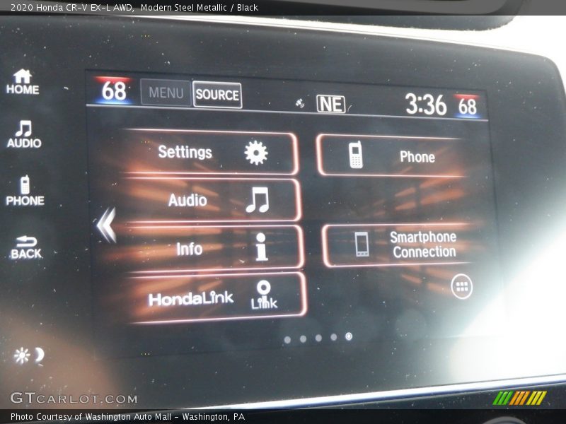 Modern Steel Metallic / Black 2020 Honda CR-V EX-L AWD