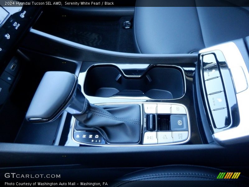 Serenity White Pearl / Black 2024 Hyundai Tucson SEL AWD