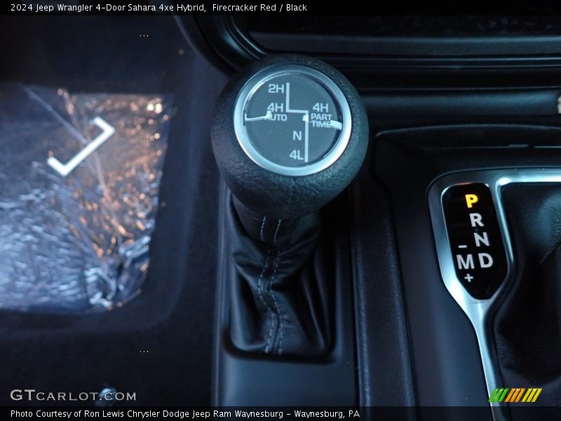  2024 Wrangler 4-Door Sahara 4xe Hybrid 8 Speed Automatic Shifter