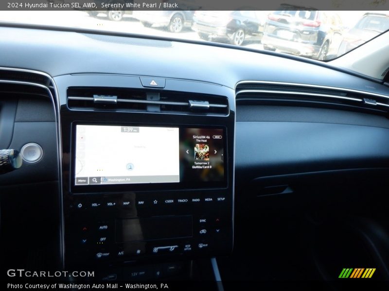 Serenity White Pearl / Black 2024 Hyundai Tucson SEL AWD