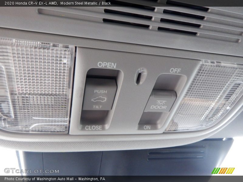 Modern Steel Metallic / Black 2020 Honda CR-V EX-L AWD