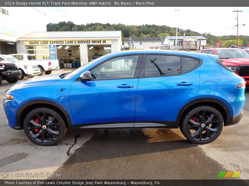  2024 Hornet R/T Track Pack/Blacktop AWD Hybrid Blu Bayou
