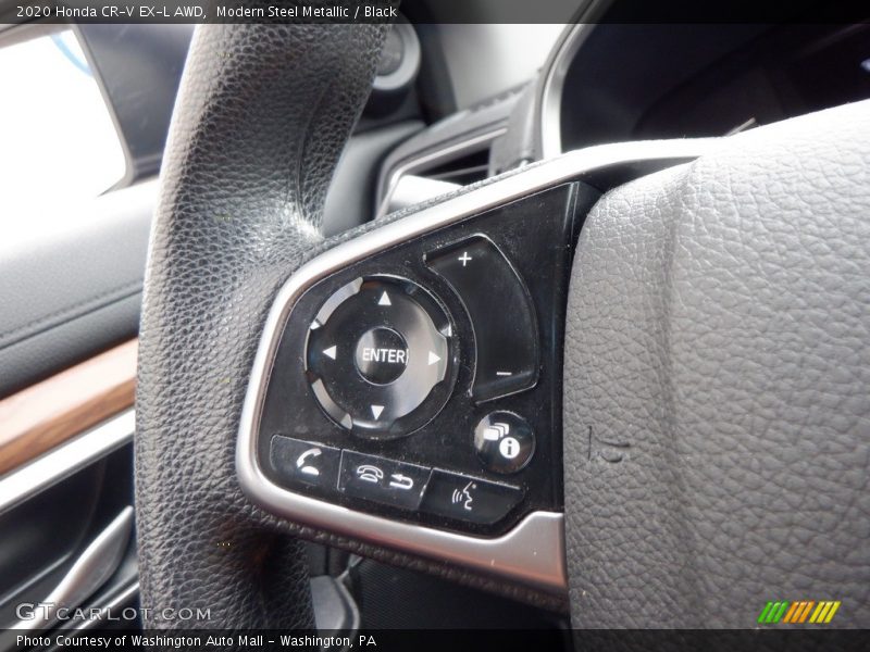 Modern Steel Metallic / Black 2020 Honda CR-V EX-L AWD