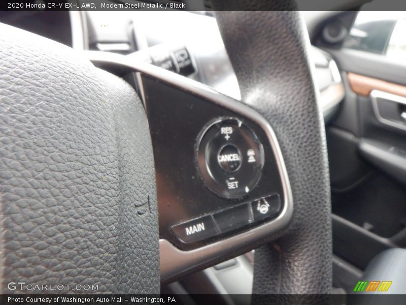 Modern Steel Metallic / Black 2020 Honda CR-V EX-L AWD